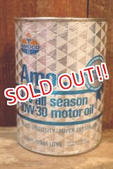 画像: dp-230901-120 AMOCO / MV all season 10W-30 motor oil ONE U.S. QUART CAN