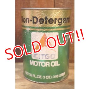 画像: dp-230901-120 CITGO / Non-Detergent MOTOR OIL ONE U.S. QUART CAN