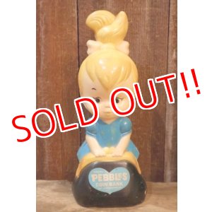 画像: ct-260401-31 Pebbles Flintstone / TRANSOGRAM 1960's Plastic Coin Bank