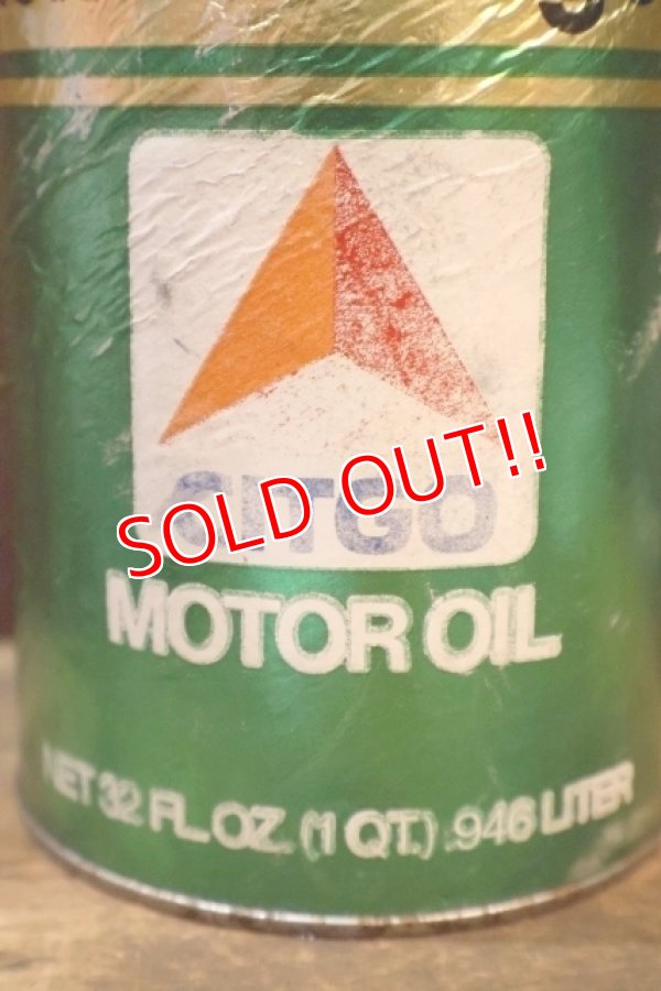 画像2: dp-230901-120 CITGO / Non-Detergent MOTOR OIL ONE U.S. QUART CAN