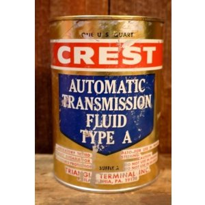 画像: dp-230901-120 CREST / AUTOMATIC TRANSMISSION FLUID TYPE A ONE U.S. QUART CAN