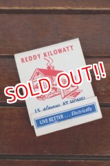 画像: ct-260401-03 Reddy Kilowatt / 1960's Matchbook