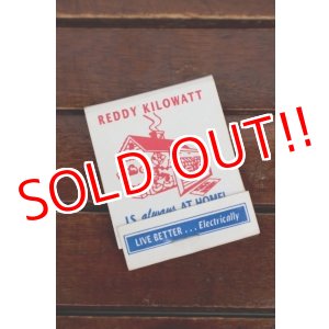 画像: ct-260401-03 Reddy Kilowatt / 1960's Matchbook