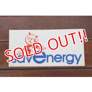 画像: ct-260401-03 Reddy Kilowatt / savenergy 1960's Sticker