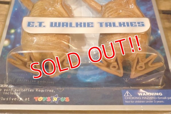画像8: ct-260322-03 E.T. / COLUMBIA 2002 TOYS “Я” US Exclusively E.T. WALKIE TALKIES