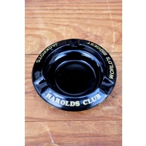 画像: ct-260204-60 HAROLDS CLUB VINTAGE GLASS ASHTRAY