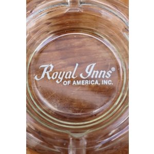 画像: ct-260204-60 Royal Inns OF AMRICA, INC VINTAGE GLASS ASHTRAY