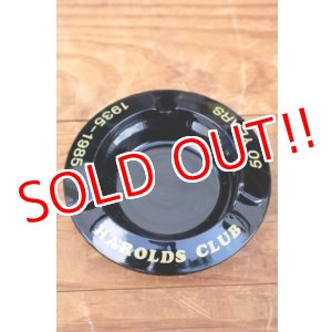 画像: ct-260204-60 HAROLDS CLUB VINTAGE GLASS ASHTRAY