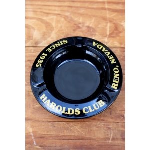 画像: ct-260204-60 HAROLDS CLUB VINTAGE GLASS ASHTRAY