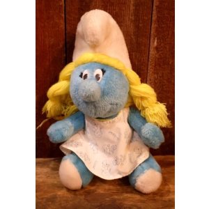 画像: ct-220719-79 Smurfette / WALLACE BERRIE & CO.,INC. 1980's Plush Doll