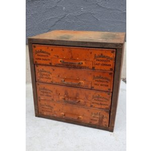 画像: dp-260325-26 E. EDELMANNS & CO. / 1940's METAL CABINET