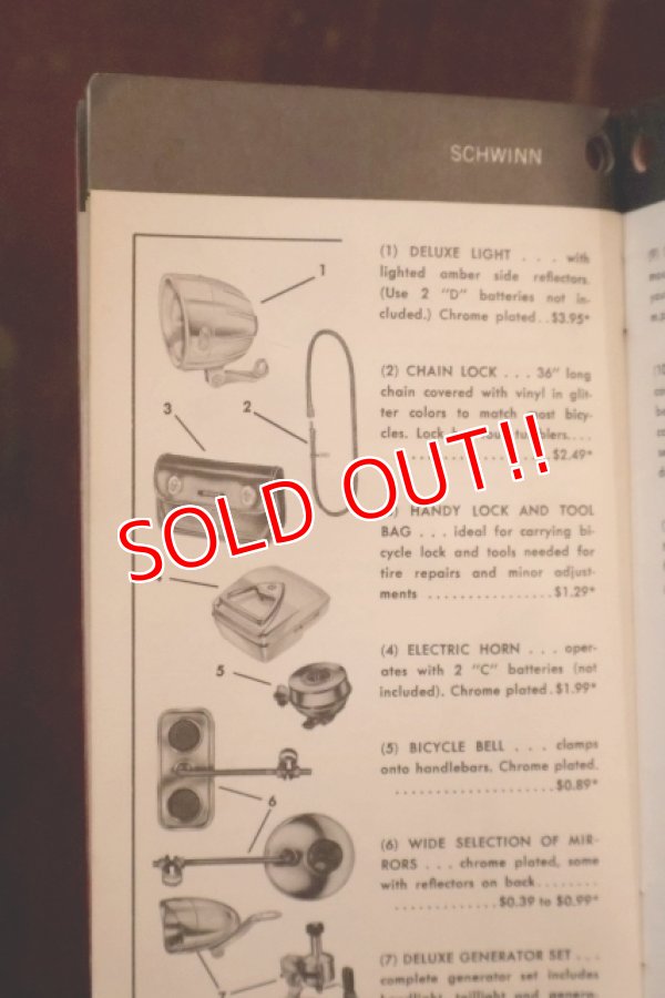 画像7: dp-240908-05 SCHWINN 1970 OWNER'S MANUAL