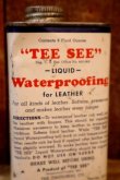 画像2: dp-250618-28 THE TINCTORIAL CO. 1960's "TEE SEE" Waterproofing for LEATHER CAN