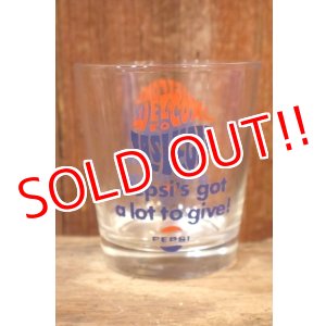 画像: gs-250205-42 PEPSI-COLA / 1990's "WELCOME TO LAS VEGAS" Whiskey Glass