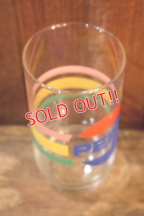 画像5: gs-250205-33 PEPSI 2000's GLASS "70's Stripe"