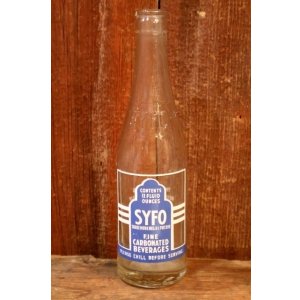 画像: dk-099 SYFO FINE CARBONATED BEVERAGES 1950's 12 FL.OZ. BOTTLE