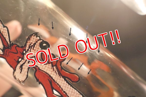 画像12: gs-260601-03 Wile E. Coyote / PEPSI 1973 Collector Series Glass