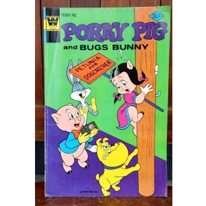 画像: ct-251201-07 PORKY PIG and BUGS BUNNY / WHITMAN March 1977 Comic