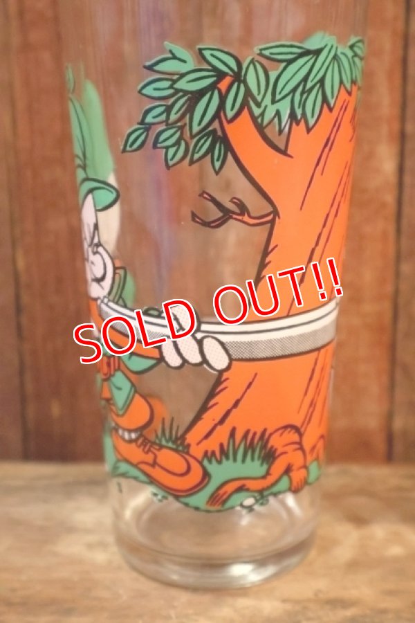画像4: gs-260601-05 Bugs Bunny & Elmer Fudd / PEPSI 1976 Collector Series Glass