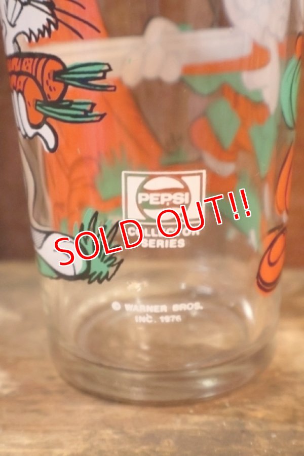 画像6: gs-260601-05 Bugs Bunny & Elmer Fudd / PEPSI 1976 Collector Series Glass