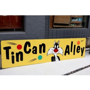 画像: 【※店頭ピックのみ】ct-251008-06 Sylvester 1990's Tin Can Alley Long Sign