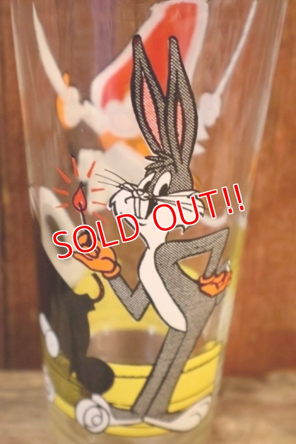 画像2: gs-260601-04 Bugs Bunny & Yosemite Sam / PEPSI 1976 Collector Series Glass