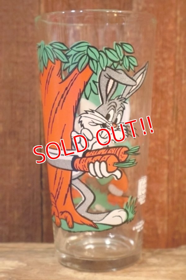 画像1: gs-260601-05 Bugs Bunny & Elmer Fudd / PEPSI 1976 Collector Series Glass