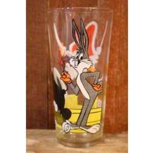 画像: gs-260601-04 Bugs Bunny & Yosemite Sam / PEPSI 1976 Collector Series Glass