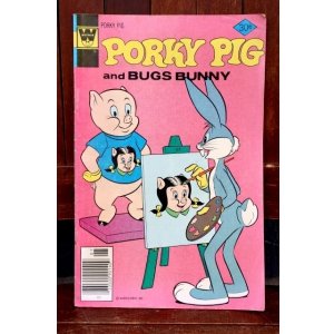 画像: ct-251201-07 PORKY PIG and BUGS BUNNY / WHITMAN July 1977 Comic