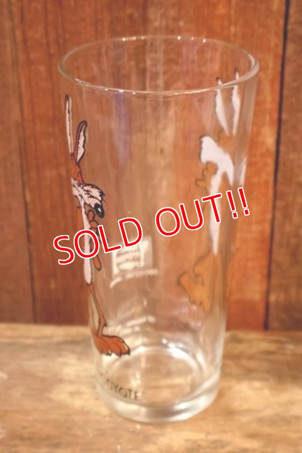 画像7: gs-260601-03 Wile E. Coyote / PEPSI 1973 Collector Series Glass