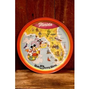 画像: ct-260601-07 Walt Disney World / 1970's Serving Tin Tray 