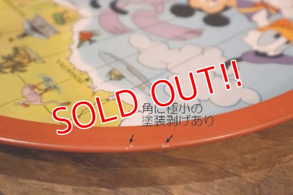 画像9: ct-260601-07 Walt Disney World / 1970's Serving Tin Tray 