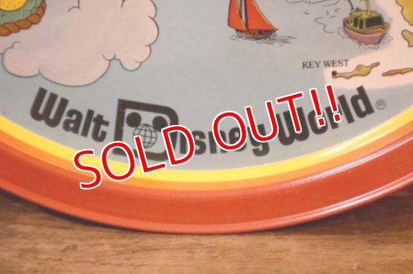 画像6: ct-260601-07 Walt Disney World / 1970's Serving Tin Tray 