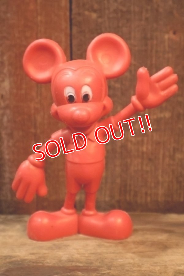 画像1: ct-251010-22 Mickey Mouse / Durham Industries 1970's Plastic Figure