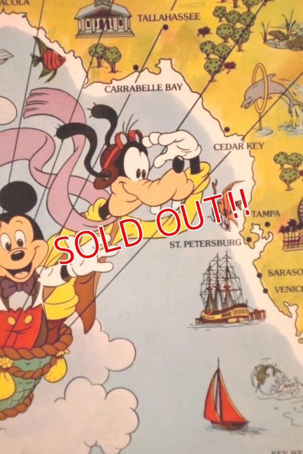 画像3: ct-260601-07 Walt Disney World / 1970's Serving Tin Tray 