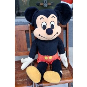 画像: ct-260325-44 Mickey Mouse / 1970's Big Plush Doll