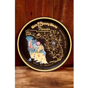 画像: ct-260601-06 Walt Disney World / 1970's Serving Tin Tray 