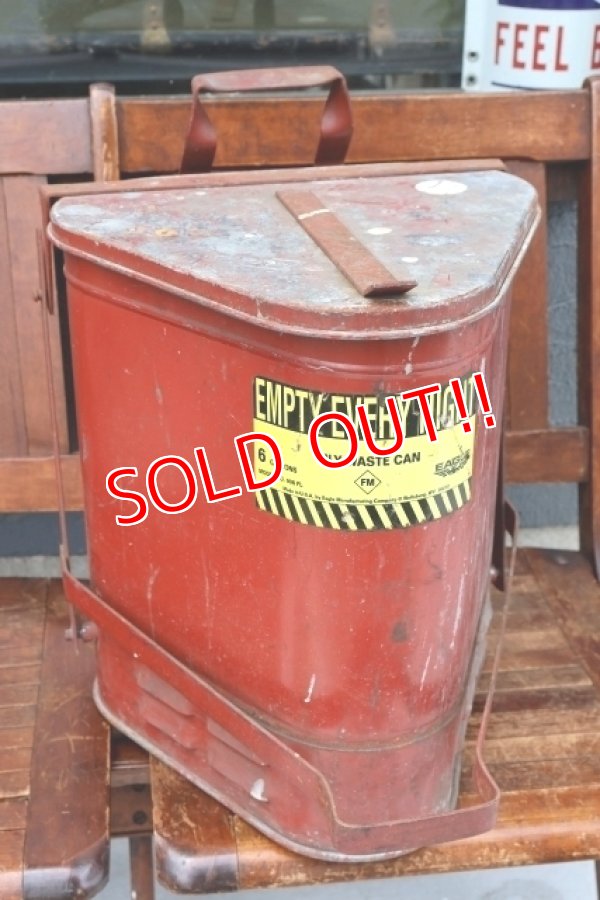 画像1: dp-260601-25 EAGLE / 1950's-1960's Waste Trash Can