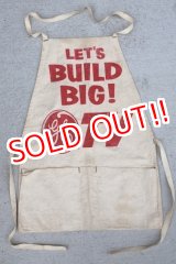 画像: dp-260529-04 GENERAL ELECTRIC 1950's-1960's "LET'S BUILD BIG! GE TV" Apron