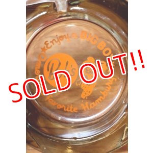 画像: dp-260204-60 Bob's BIG BOY 1960's Glass Ashtray