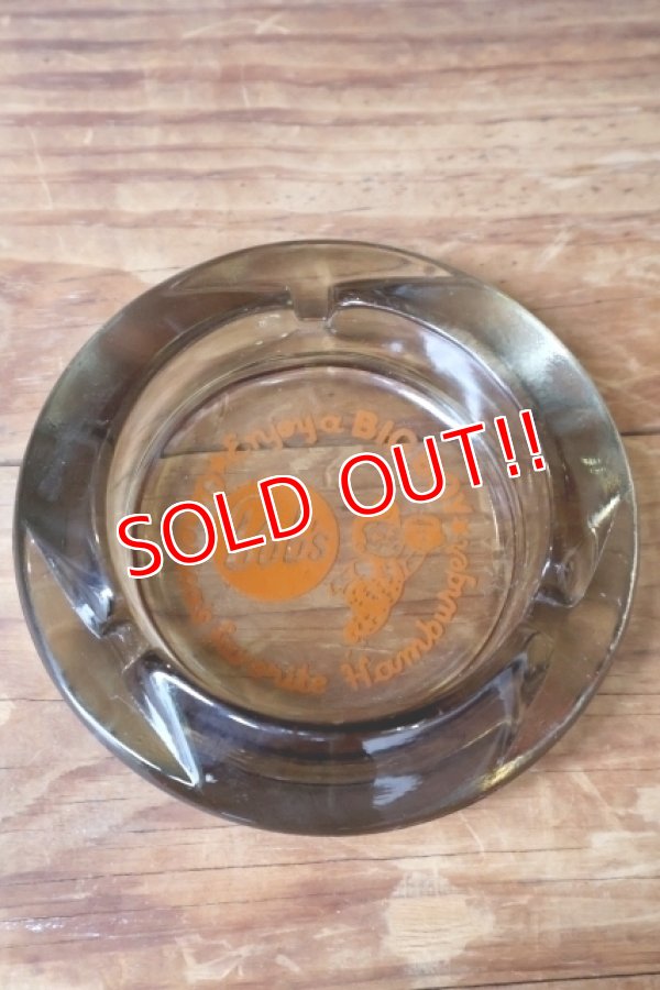 画像3: dp-260204-60 Bob's BIG BOY 1960's Glass Ashtray