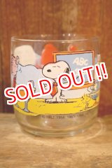 画像: gs-260601-01 PEANUTS 1970's Anchor Hocking Glass