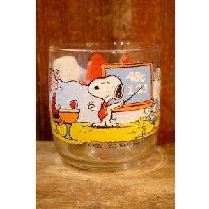 画像: gs-260601-01 PEANUTS 1970's Anchor Hocking Glass