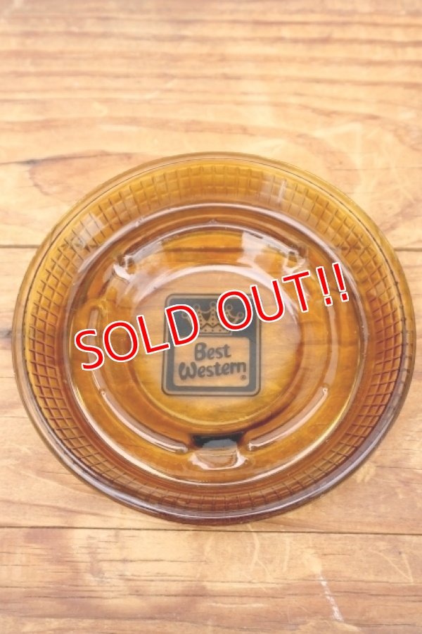 画像2: dp-260601-14 Best Western GLASS ASHTRAY
