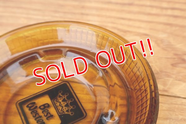 画像4: dp-260601-14 Best Western GLASS ASHTRAY