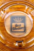 画像1: dp-260601-14 Best Western GLASS ASHTRAY