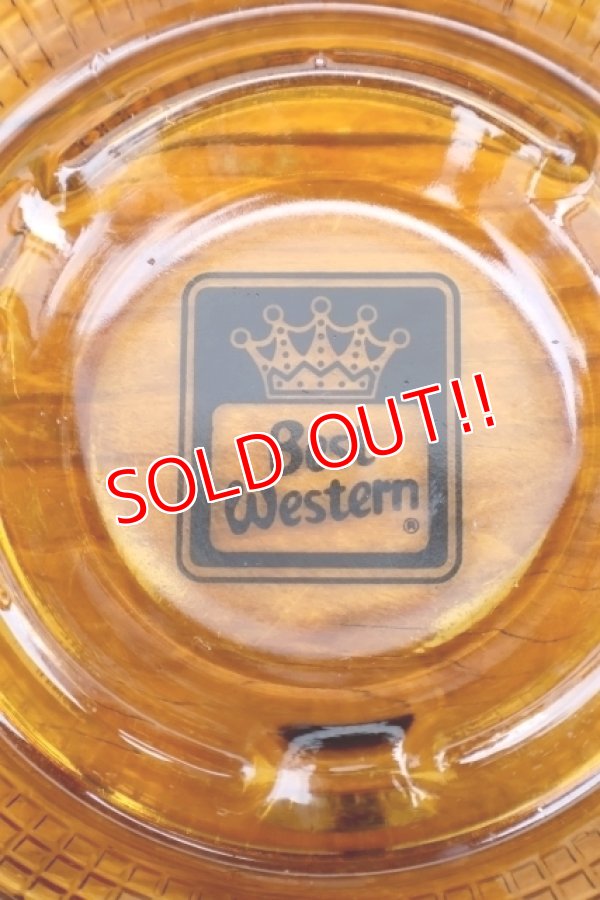 画像1: dp-260601-14 Best Western GLASS ASHTRAY