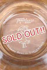 画像: dp-260601-15 TRAVELODGE SLEEPY BEAR GLASS ASHTRAY