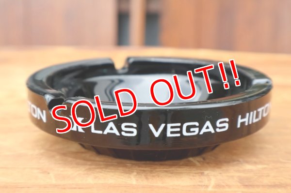 画像2: dp-241106-120 LAS VEGAS HILTON GLASS ASHTRAY
