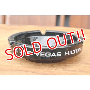 画像: dp-241106-120 LAS VEGAS HILTON GLASS ASHTRAY